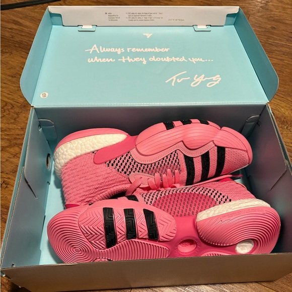 adidas Other - Adidas Kids Pink and Black Sneakers
